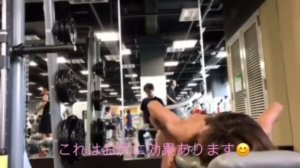 ♥YUMI♥のトレーニング風景③