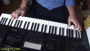 El Bimbo на синтезаторе Casio CTK-7200 covеr.
