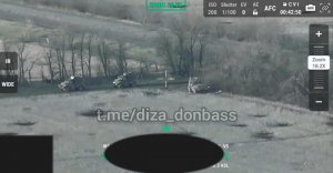 Удары по атакующей группе ВСУ в районе Красногоровки/Strikes at the ukrainian attak group