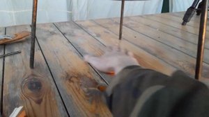 Садж из диска культиватора с жаровней, первое испытание!