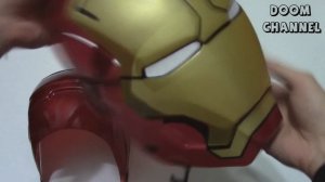 Шлем Железного Человека Iron Man Mark 42 Adult Helmet Disguise Unboxing and Review