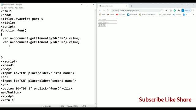 How to get input from user using JavaScript || Get input from user || Input from user in JavaScript