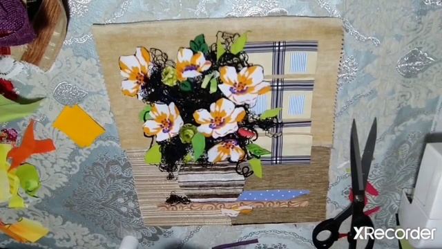 НАТЮРМОРТ ИЗ ЛОСКУТОВ #лоскутноешитье
