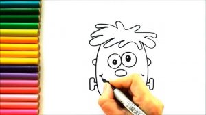 How To Draw Frankenstein - Как нарисовать Франкенштейна