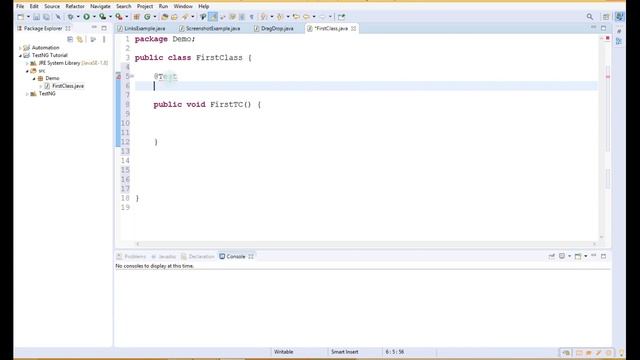 How to write first test case using TestNG. | Java смотреть онлайн