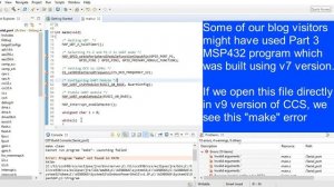 Error: Program "make" not found in PATH || Code Composer Studio || Importing project to CCS