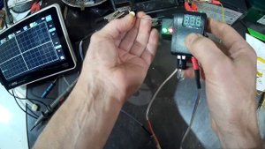 самодельная контролька  часть 2  (проверка осциллографом)