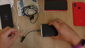 ПЕРЕХОДНИК АДАПТЕР TOPK с USB-C на наушники + зарядку