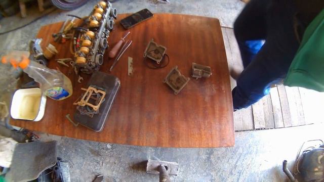 Самодельные прокладки для карбюраторов японского мотоцикла. смотреть онлайн