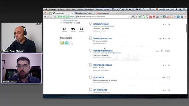 Conceptos iniciales sobre Git y el servicio GitHub смотреть онлайн