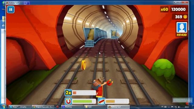 subway surf (прохождение) часть 1 смотреть онлайн