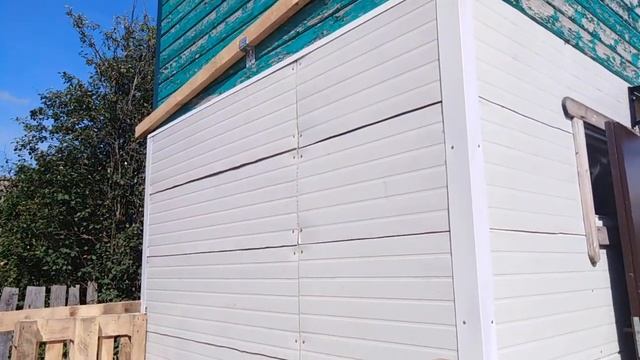 Сарай из паллет, крыша.