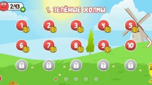 я играю в игру колобок