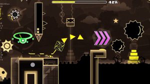 Dinosaur 100 %(gd) #gd#geometrydash