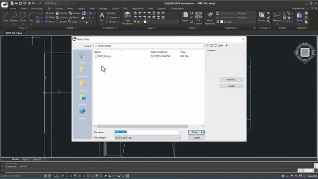 LusoCAD - STEP/IGES Files Import смотреть онлайн