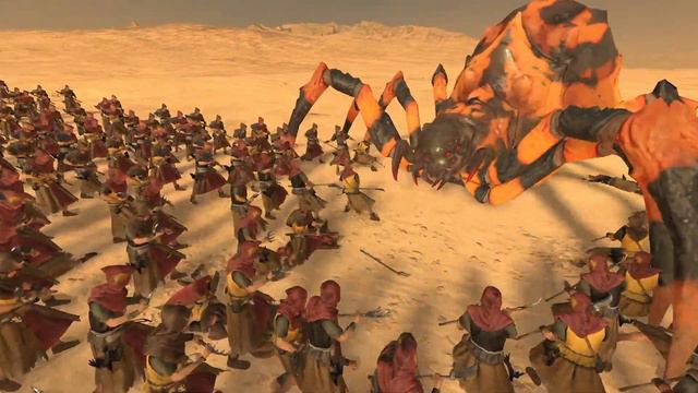 GIANT SPIDER TYRANTS:TOTAL WAR WARHAMMER 3 MOD смотреть онлайн