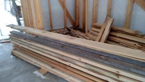 Каркасный гараж 5,5 на 7 . Как пережил зиму.