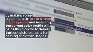 Asus VG248QE Setting And Best Color profiles
