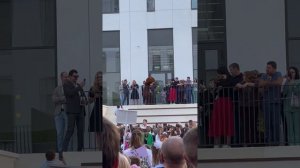 Вот такая наша линейка)) #1сентября2023 #новаяшкола #сновавшколу #снова_в_школу #линейка2023
