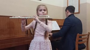 Воробьева Юлия 7 лет, МБУДО ДМШ 6 Ю.Должиков "Романс", "Полька"