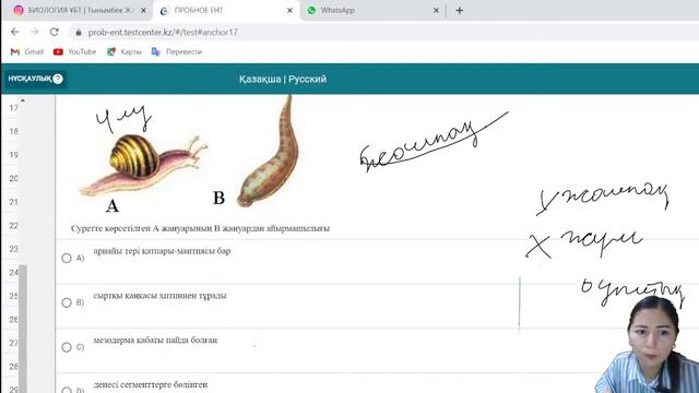 БИОЛОГИЯ ҰБТ | Нұсқа талдау смотреть онлайн