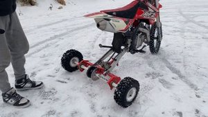 ДРИФТ ТРАЙК В ДЕЙСТВИИ! ОБЗОР ГОТОВОГО ПИТБАЙКА НА ДРИФТ-КИТЕ