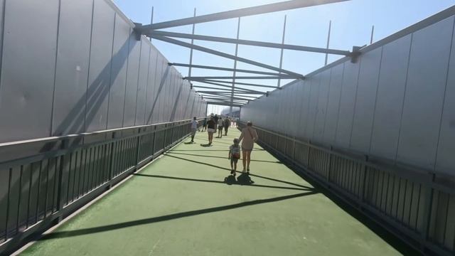 Олимпийский парк в Сочи. Прогулка по площади празднования и награждения.