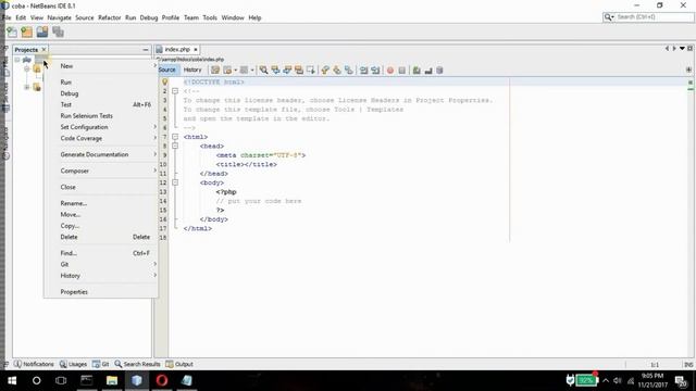 Tutorial Git Netbeans & Bitbucket смотреть онлайн