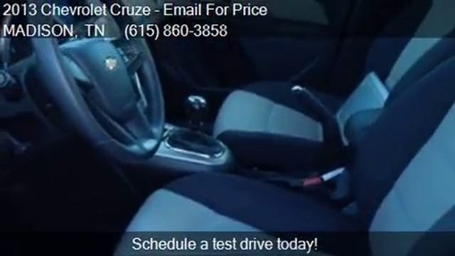 2013 Chevrolet Cruze LS Manual 4dr Sedan w/1SA for sale in M смотреть онлайн