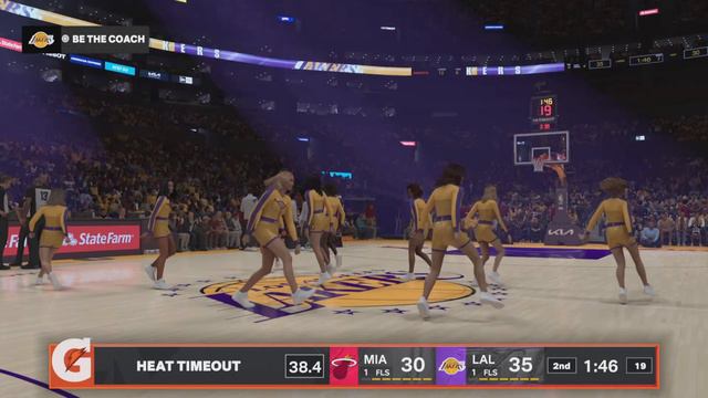 NBA 2K 24- MH vs. LAL gameplay 2nd quarter смотреть онлайн