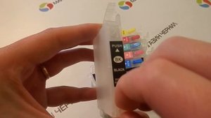 Перезаправляемые картриджи для Epson Stylus Photo R220 с чипами