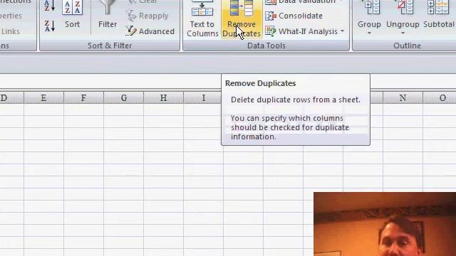 Excel  - Removing Duplicates - Episode 415