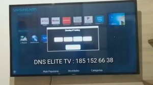 Smart tv Samsung   dns SS IP/TV