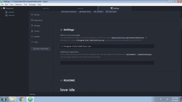 LÖVE For Beginners E02: Installing an IDE: Atom смотреть онлайн