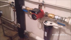 Газовая котельная на основе двух газовых котлов