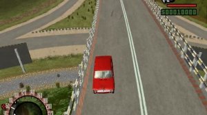 GTA Криминальная Россия | ВАЗ-2101 против РАФ-22038 Латвия и BMW 5 [E34] car chase scene