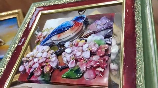 Объёмные картины папертоль: Коллекция пташек