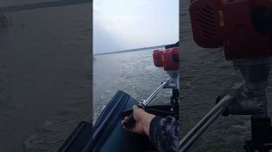Обкатываю лодочный мотор Sharmax SM 3.9