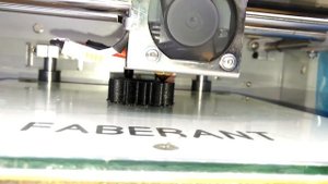 3D-печать шестерни из нейлона