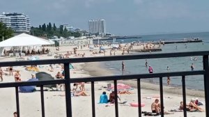 Одесса. Пляжи открыты- пляжи забиты! Все на море!!!