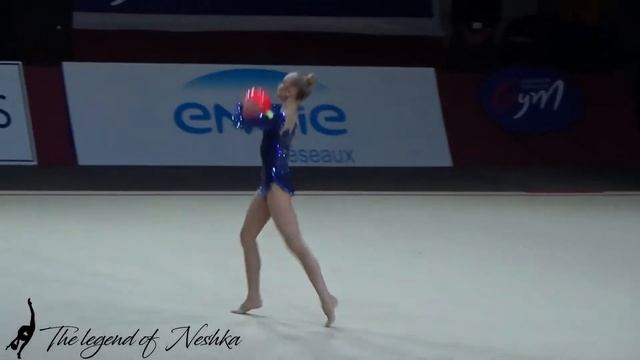 2019.03.31 Тье - Оноприенко Виктория 2003 ??UKR - Мяч 18,70 - Grand Prix Thiais смотреть онлайн