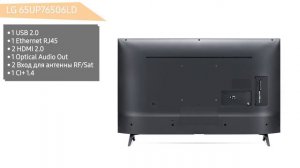 Телевизор LG 65UP76506LD
