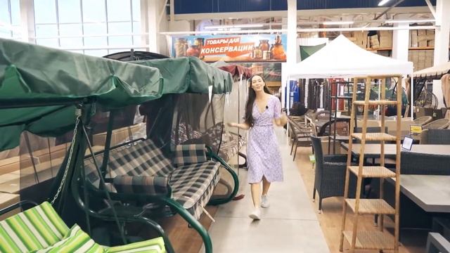 Выбираем садовые качели