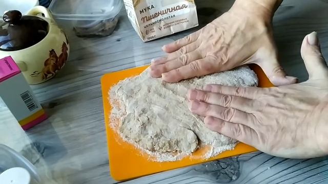 цельнозерновой хлеб для диабетиков на сковородке