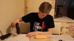 Как сделать удочку для зимней рыбалки из пенопласта.