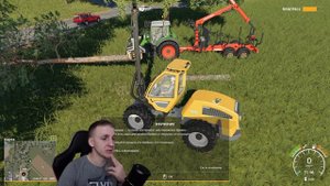 ЗАГОТОВКА ДРЕВЕСИНЫ В FARMING SIMULATOR 19