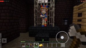 хоррор в Майнкрафте (спас помни и генгл) от монстра #цыфровойцырк #майнкрафт