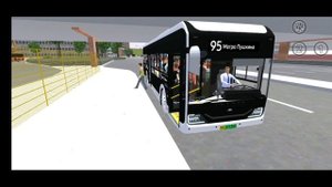 ЭЛЕКТРОБУС YUTONG U12 В ИГРЕ Proton Bus Simulator