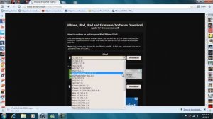 How to Download IPSW Firmware file for iPhone,iPod Touch,iPad