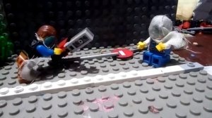 Лего Джейсон vs кожаное лицо СМОТРЕТЬ ВСЕМ!!!!